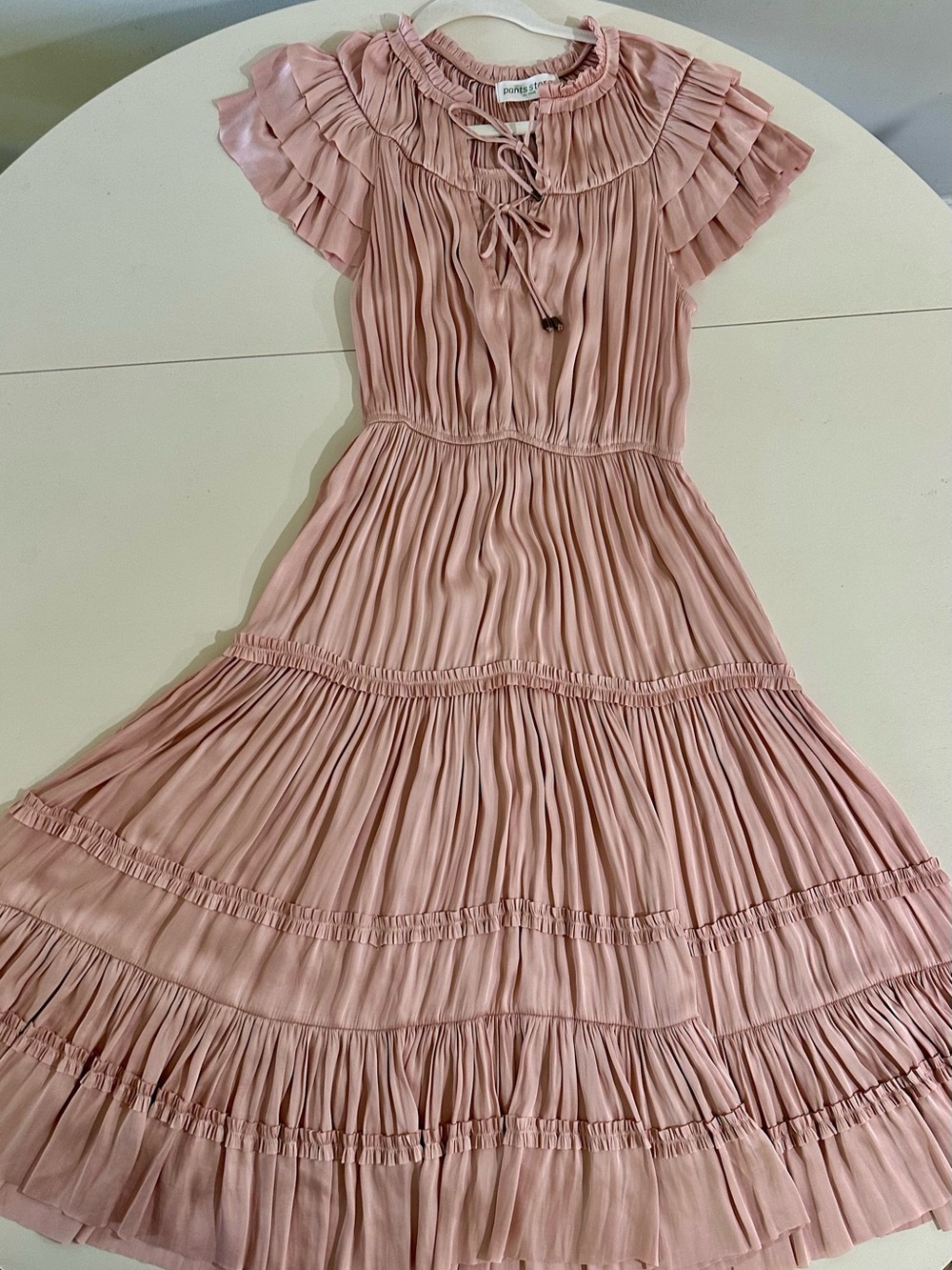 pink dress, reset by Jane collab with the Pants store size M 6-8